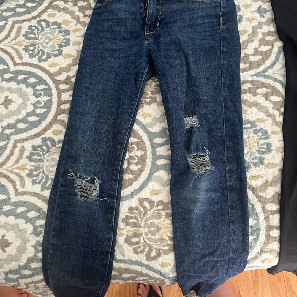Girls old navy size 10 distressed jean